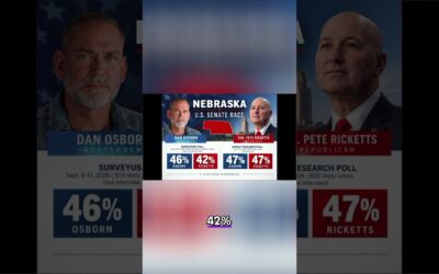 Nebraska Senate Race Heats Up – $1.4M to Help Pete Ricketts — Why Now?