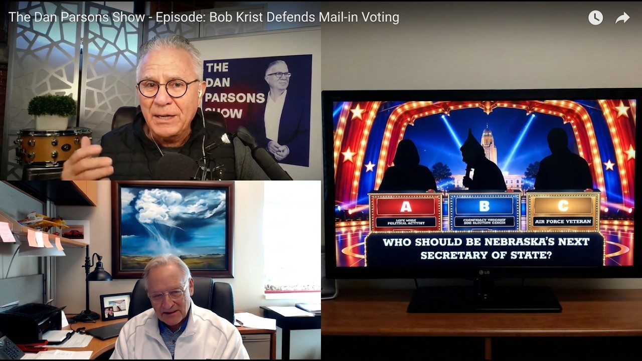 Bob Krist Defends Mail-in Voting, Takes On Opponents in Nebraska Secretary of State Race